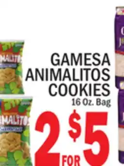 C Town GAMESA ANIMALITOS COOKIES offer