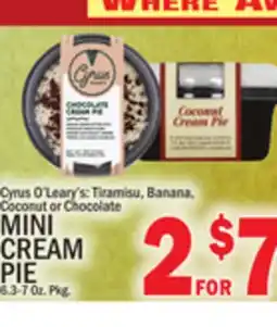 C Town MINI CREAM PIE offer
