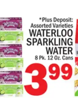 C Town WATERLOO SPARKLING WATER offer