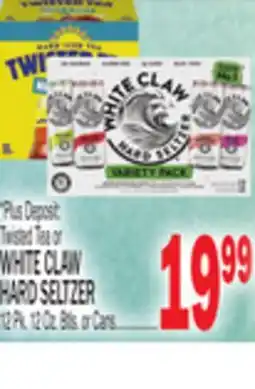 C Town WHITE CLAW HARD SELTZER offer