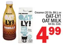 C Town OAT-LY! OAT MILK offer