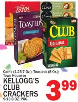 C Town KELLOGG'S CLUB CRACKERS offer