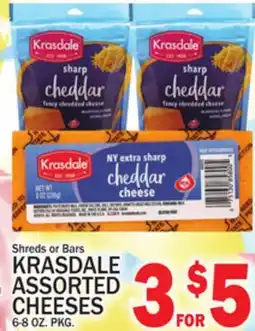 C Town KRASDALE ASSORTED CHEESES offer