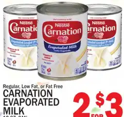 C Town CARNATION EVAPORATED MILK offer