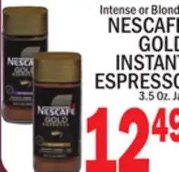 C Town NESCAFE GOLD INSTANT ESPRESSO offer