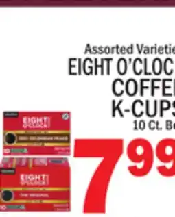 C Town EIGHT O'CLOCK COFFEE K-CUPS offer
