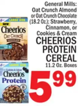 C Town CHEERIOS PROTEIN CEREAL offer