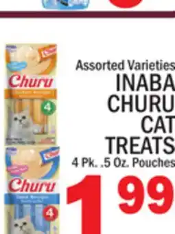 C Town INABA CHURU CAT TREATS offer
