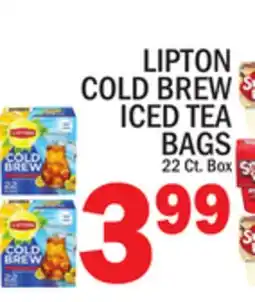 C Town LIPTON COLD BREW ICED TEA BAGS offer