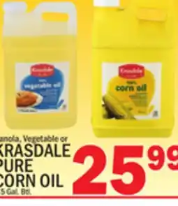 C Town KRASDALE PURE CORN OIL offer