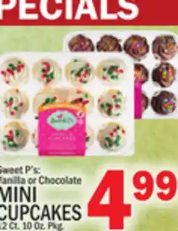 C Town SWEET P'S MINI CUPCAKES offer