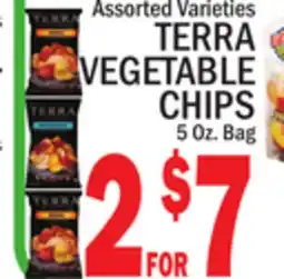 C Town TERRA VEGETABLE CHIPS offer