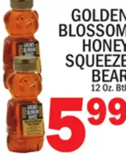 C Town GOLDEN BLOSSOM HONEY SQUEEZE BEAR offer