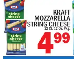 C Town KRAFT MOZZARELLA STRING CHEESE offer
