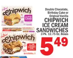 C Town CHIPWICH ICE CREAM SANDWICHES offer