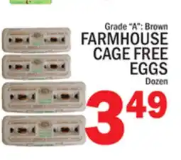 C Town FARMHOUSE CAGE FREE EGGS offer
