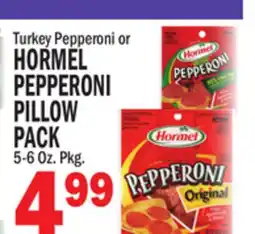C Town HORMEL PEPPERONI PILLOW PACK offer