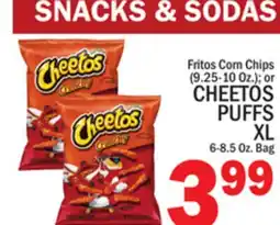 C Town CHEETOS PUFFS XL 6-8.5 Oz. Bag offer