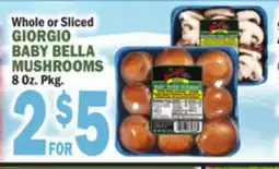 C Town GIORGIO BABY BELLA MUSHROOMS offer