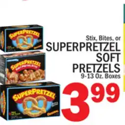 C Town SUPERPRETZEL SOFT PRETZELS offer