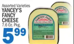 C Town YANCEY'S FANCY CHEESE offer