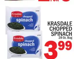 C Town KRASDALE CHOPPED SPINACH offer
