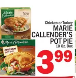 C Town MARIE CALLENDER'S POT PIE offer