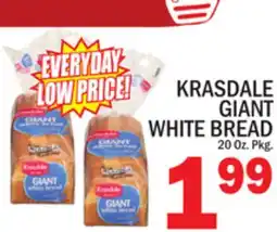 C Town KRASDALE GIANT WHITE BREAD offer