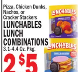 C Town LUNCHABLES LUNCH COMBINATIONS offer