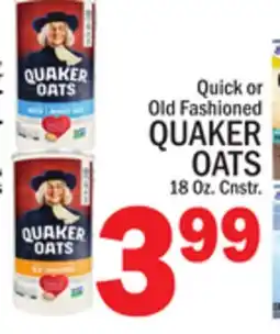 C Town QUAKER OATS offer