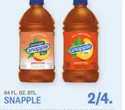 Kings Food Markets SNAPPLE offer