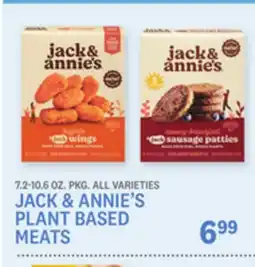 Kings Food Markets JACK & ANNIE'S PLANT BASED MEATS offer