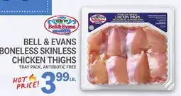 Kings Food Markets BELL & EVANS BONELESS SKINLESS CHICKEN THIGHS offer