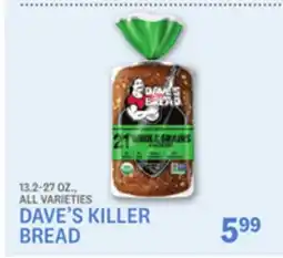 Kings Food Markets DAVE'S KILLER BREAD offer