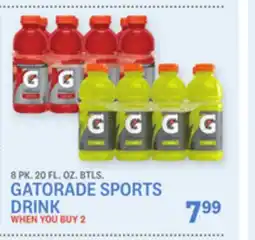 Kings Food Markets GATORADE SPORTS DRINK offer