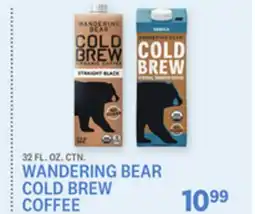 Kings Food Markets WANDERING BEAR COLD BREW COFFEE offer