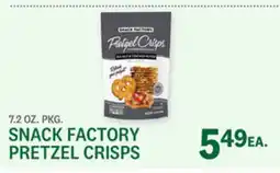 Kings Food Markets SNACK FACTORY PRETZEL CRISPS offer