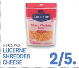 Kings Food Markets LUCERNE SHREDDED CHEESE offer