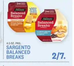 Kings Food Markets SARGENTO BALANCED BREAKS offer