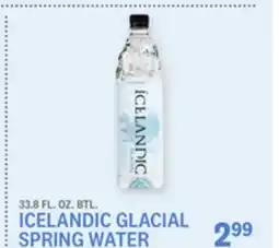 Kings Food Markets ICELANDIC GLACIAL SPRING WATER offer