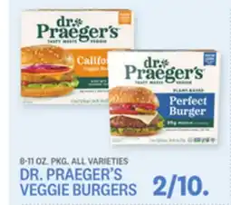 Kings Food Markets DR. PRAEGER'S VEGGIE BURGERS offer