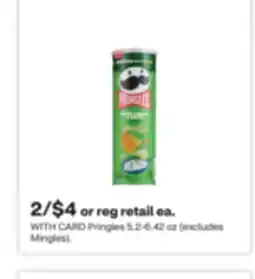 CVS Pringles 5.2-6.42 oz offer