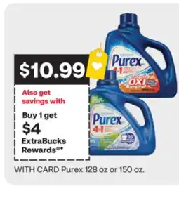 CVS Purex 128 oz or 150 oz offer