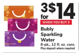 ACME Bubly Sparkling Water offer
