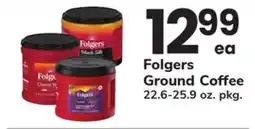 ACME Folgers Ground Coffee offer