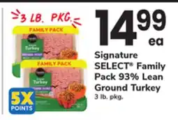 ACME Signature SELECT Family Pack 93% Lean Ground Turkey offer