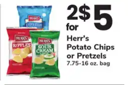 ACME Herr's Potato Chips or Pretzels offer