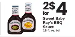 ACME Sweet Baby Ray's BBQ Sauce offer