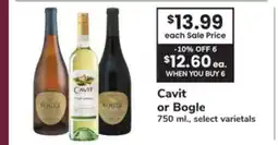 ACME Cavit or Bogle offer