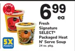 ACME Fresh Signature SELECT Packaged Heat N' Serve Soup offer